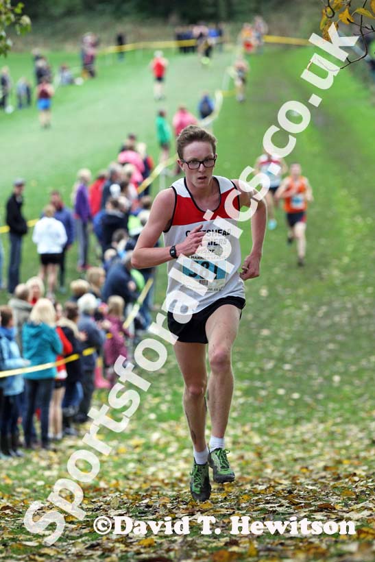 Senior men Blue 581 North East Harrier League, Blaydon. Photo: David T. Hewitson/Sports for All Pics
